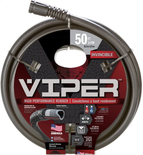 3/4X50 VIPER PREMIUM RUBBER HOSE