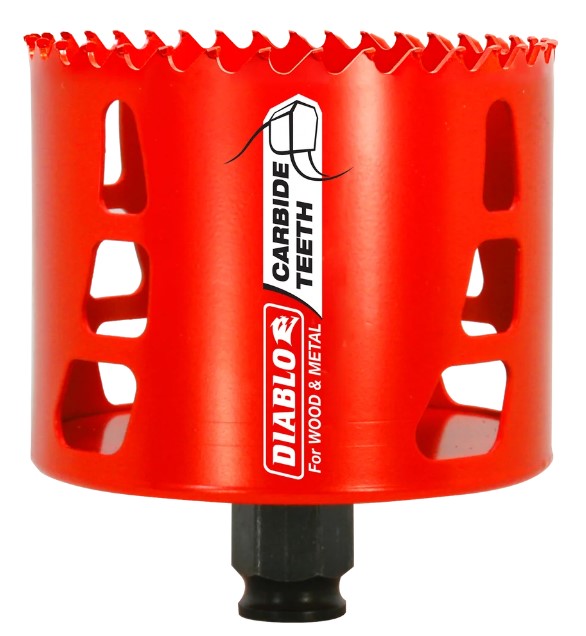 3-1/4 in. (83mm) Carbide-Tipped Wood & Metal Holesaw