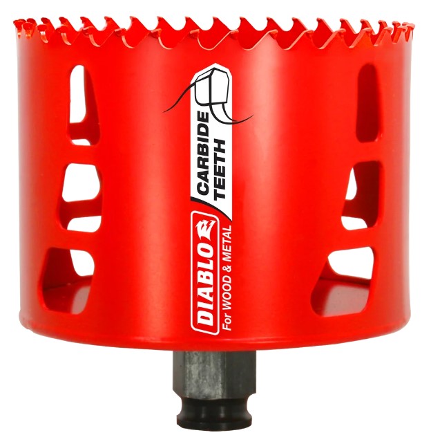 3-1/2 in. (89mm) Carbide-Tipped Wood & Metal Holesaw