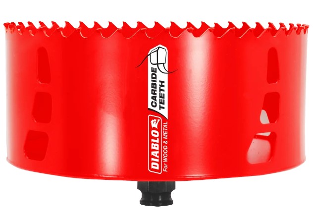 6 in. (152mm) Carbide-Tipped Wood & Metal Holesaw