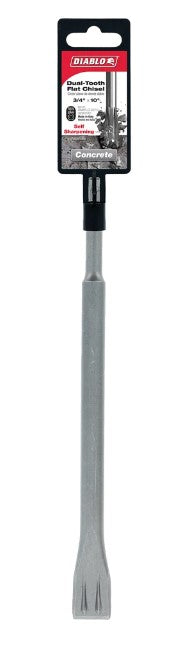 3/4 in. x 10 in. SDS-Plus Dual-Tooth Flat Chisel