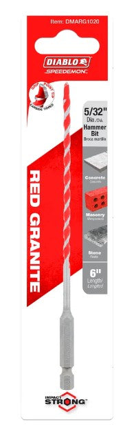 5/32 in. x 3 in. x 6 in. SPEEDemon Red Granite Carbide Tipped H