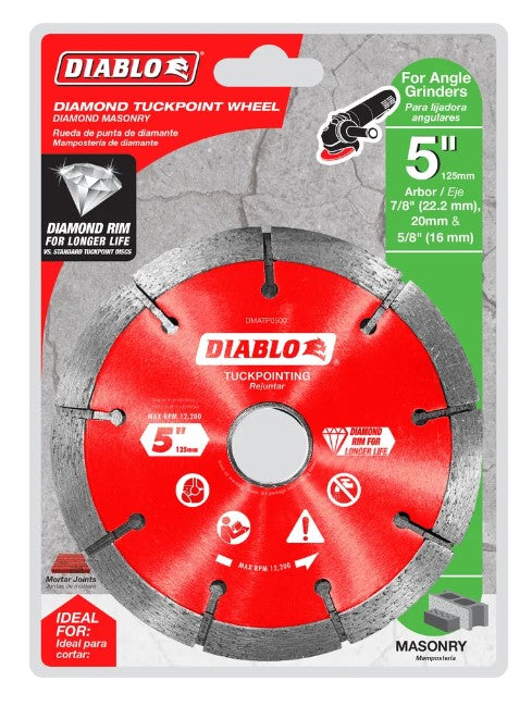 5 in. Diamond Tuck Point Blade for Masonry