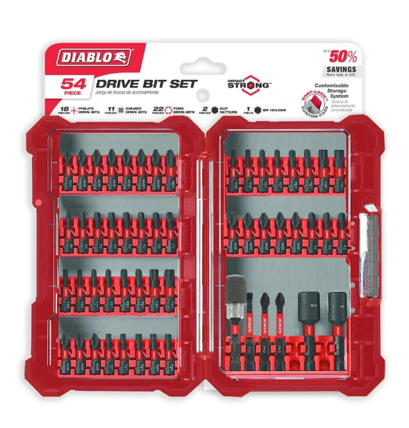 54 pc Screwdriving Set (54-Piece)