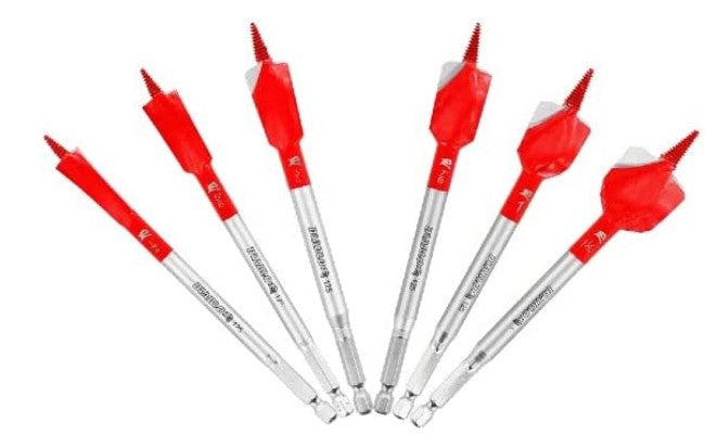 Diablo Demo Demon Spade Bit Set for Nail-Embedded Wood (6-Piece