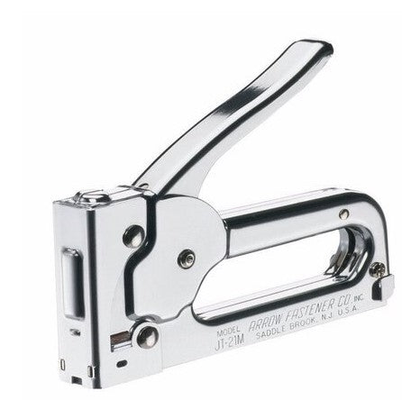 JUNIOR STAPLE GUN, CHROME