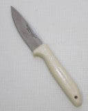 FOOD PROCESSING KNIFE, WHITE POLY HANDLE