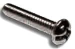 #8-32x1 1/2", MACHINE SCREW RH SLOT [100/BOX]