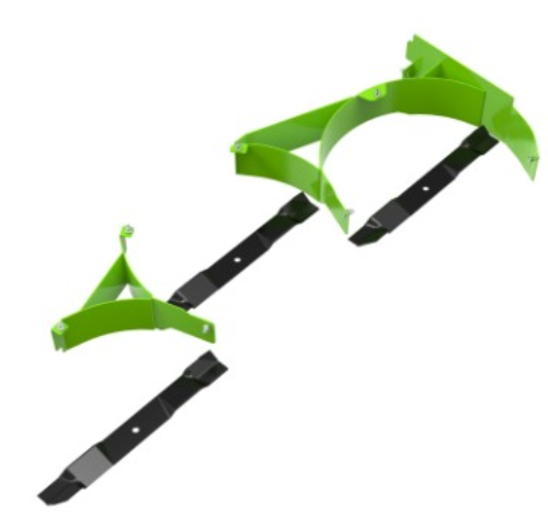 OPTZ 60" MULCH KIT + 3 MULCH BLADES