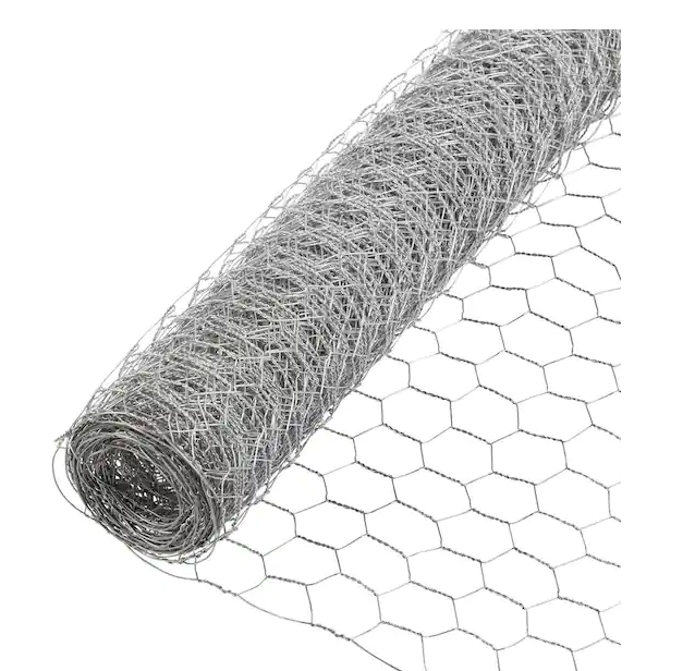 4' X 50' 20G CHICKEN WIRE, 1" HEX MESH