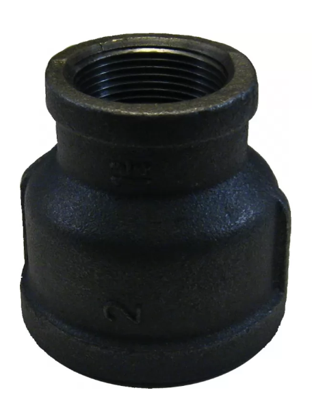 2-1/2"X1-1/4" BLACK BELL REDUCERS