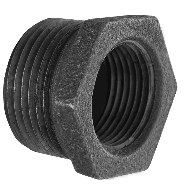 1-1/2"X3/4" BLACK HEX BUSHINGS