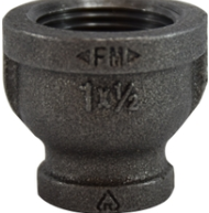 3"X2" BLACK BELL REDUCERS