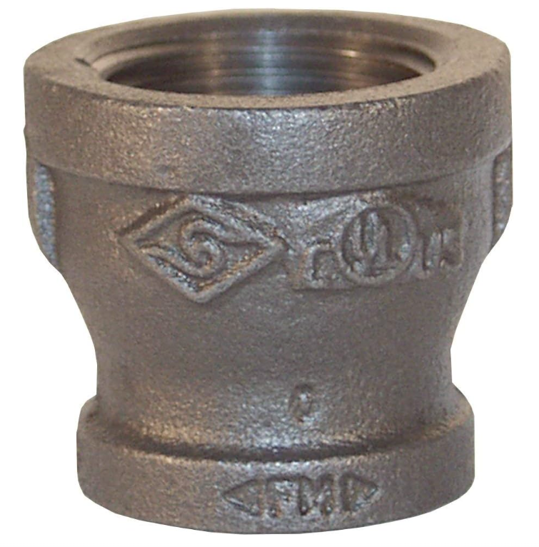 1-1/2"X1-1/4" BLACK BELL REDUCERS