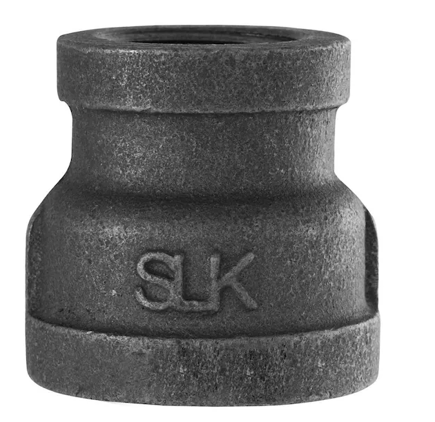 1/2"X1/8" BLACK BELL REDUCERS