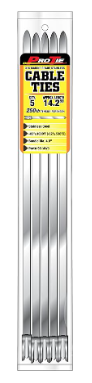 14.2" STAINLESS STEEL, WIDE, 5PK