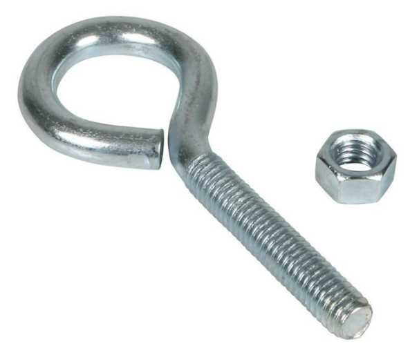 1/2X8" EYE BOLT W/NUT [10/BOX]