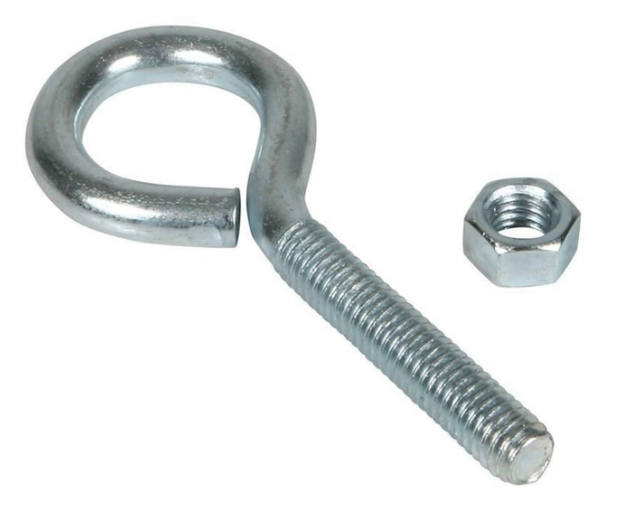 1/2X6" EYE BOLT W/NUT [10/BOX]