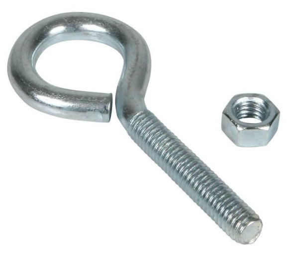 1/2X4" EYE BOLT W/NUT [10/BOX]