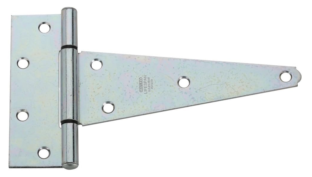 8" EXTRA HEAVY T-HINGE