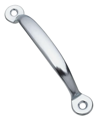 4-3/4" DOOR PULL, ZINC PLATED