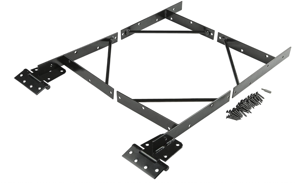 ANTI-SAG GATE KIT, BLACK