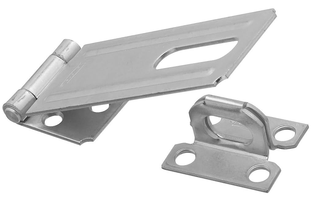 4-1/2" SAFETY HASP, ZINC PLATED