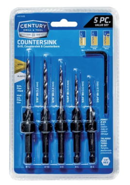 5PC TAPER COUNTERSINK SET