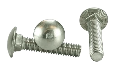 5/16"-18x1 1/2",(FT) CARRIAGE BOLTS GRADE 5 COARSE ZINC [1250/BX]