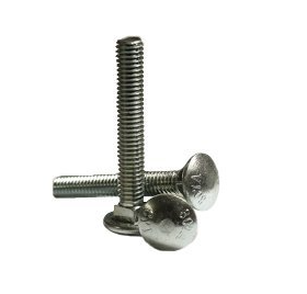 1/2" 13X3 1/2" (FT) CARRIAGE BOLTS A307 GRADE A ZINC CR+3 {25/BX}