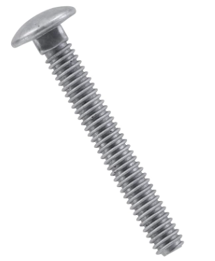 3/8X3-1/2 GR2 CARRIAGE BOLTS [350/BX]