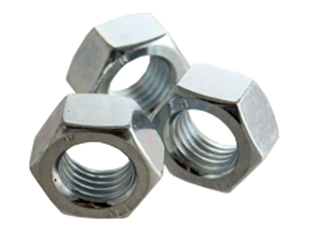 M8-1.25 DIN 934 COARSE METRIC HEX NUT CLASS 8 DIN 934 COARSE ZIN