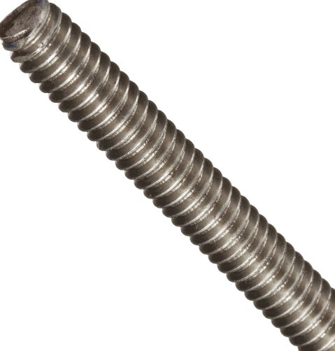 1/4-20X36" ALL THREAD ROD, GRADE A ZN