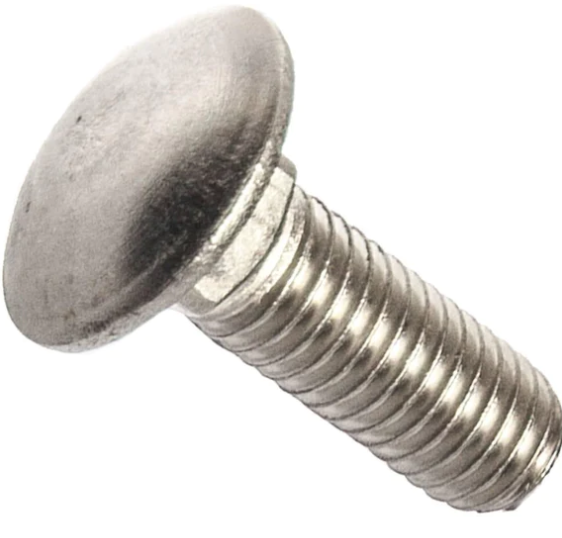 1/4X1 GR2 CARRIAGE BOLTS [125/BX]