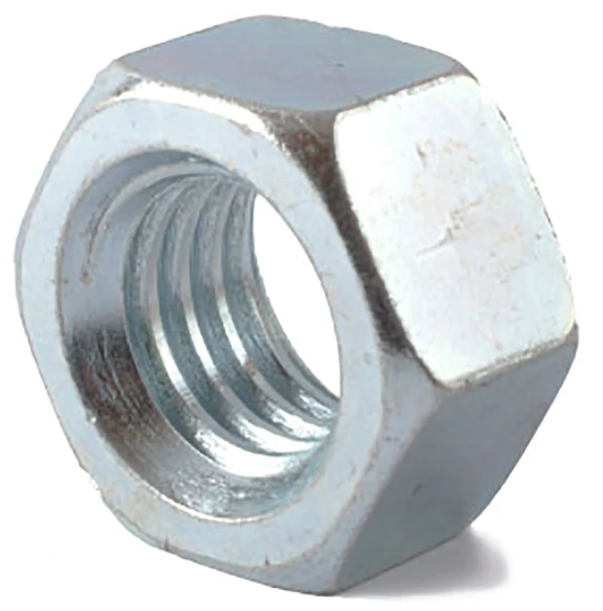 5/16" GR8 NC HEX NUTS, ZN [100/BX]