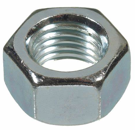 3/8" GR8 NC HEX NUTS, ZN [100/BX]