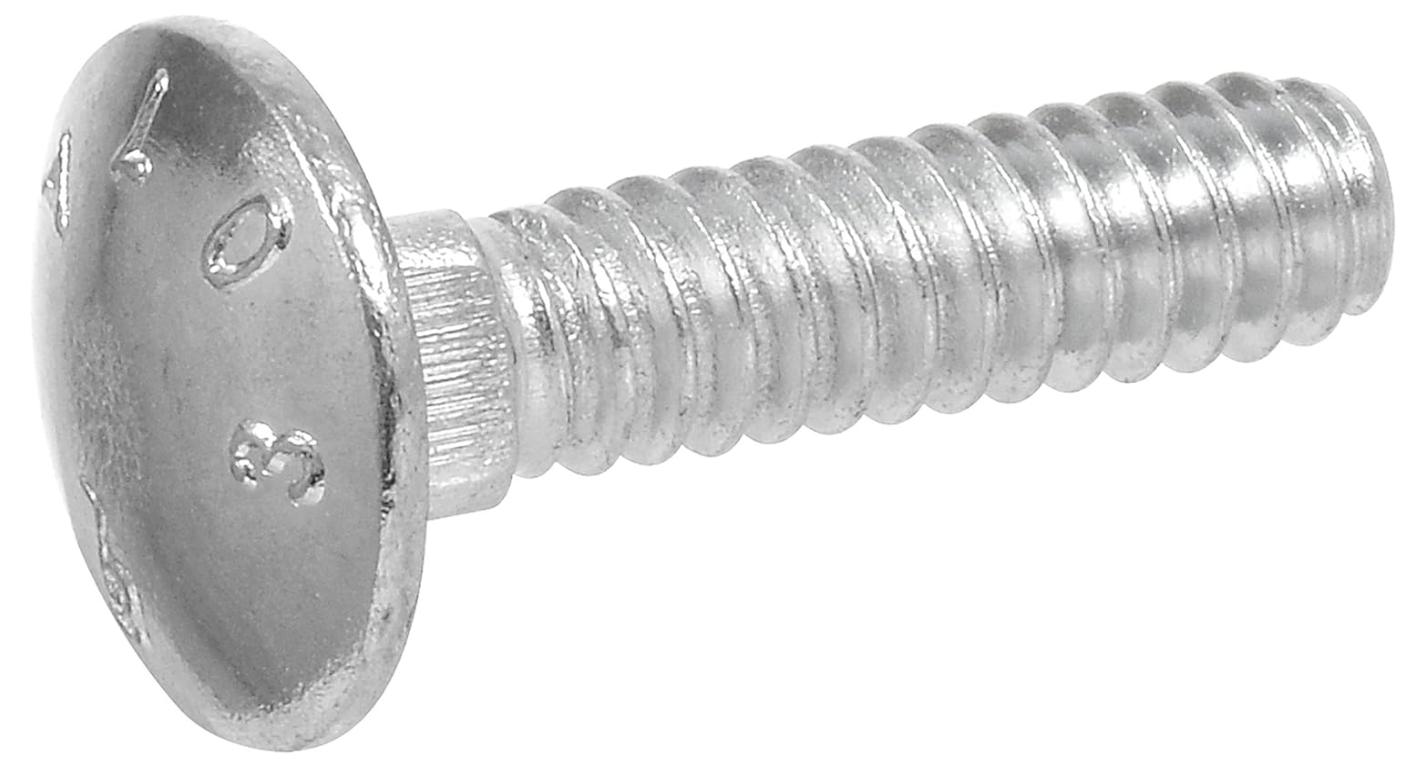 1/4X2 GR2 CARRIAGE BOLTS [125/BX]