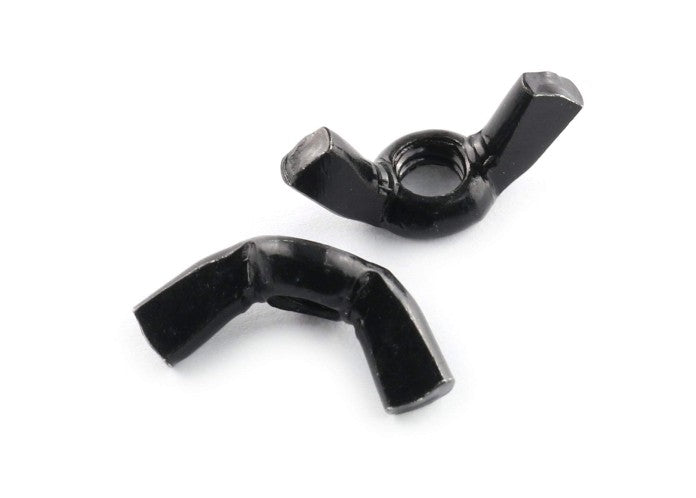 WING NUT & SCREW BLK 1/8"