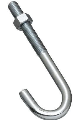 3/8X3-3/4 J-BOLT W/NUT [10/BX]