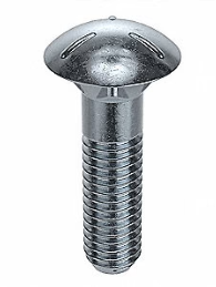 1/4X3-1/2 GR2 CARRIAGE BOLTS [100/BX]