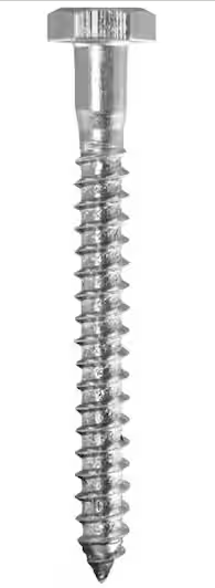 1/4X3-1/2" HEX LAG BOLTS [100/BX]