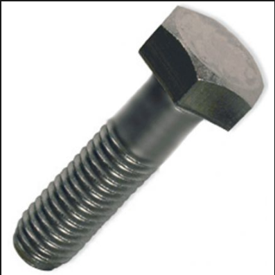 1-1/4X12" GR8 NC HEX CAP SCREW, PLAIN