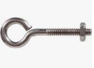 3/16X3" EYE BOLT W/NUT [20/BOX]