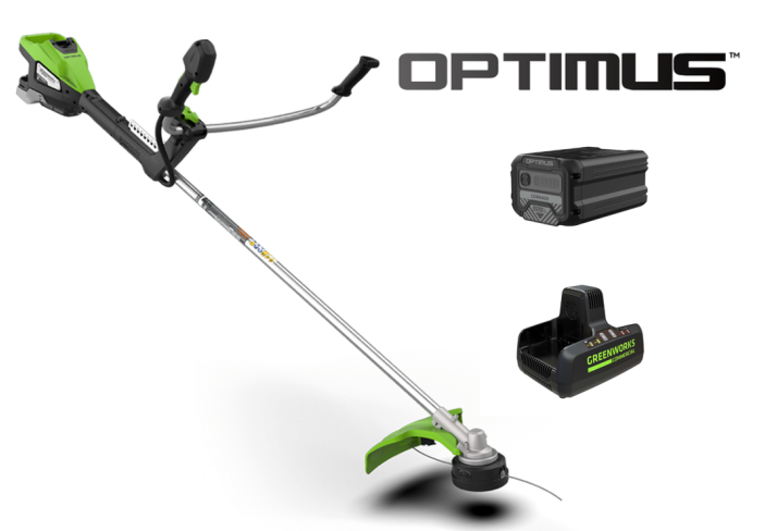 Optimus 82v High Bike Handle Trimmer w/ 4Ah and DP Charger