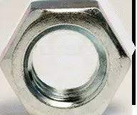 7/16"-20 FINISHED HEX JAM NUT A563 GRADE A FINE LOW CARBON ZINC