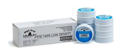 PTFE TAPE, LOW DENSITY, 1/2"X260"