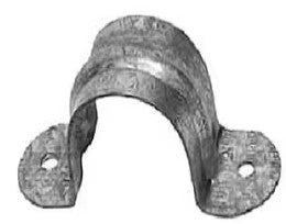 3/4" GALVANIZED 2-HOLE STRAP