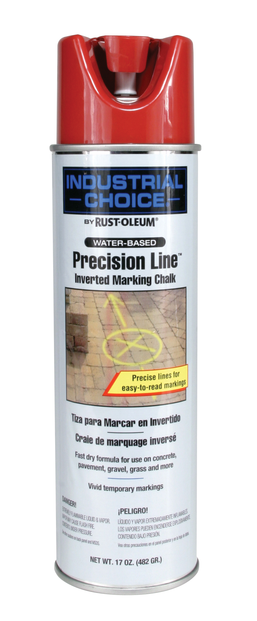MC1800 PRECISION LINE  INVERTED APWA GLOSS RED