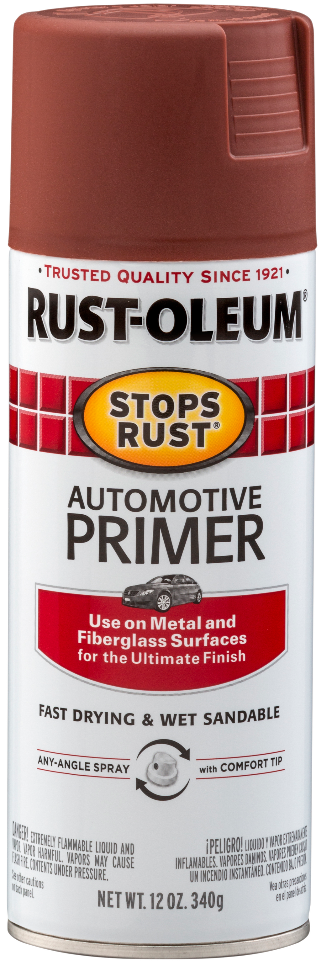 Rust-Oleum RED AUTO PRIMER 12 OZ. SPRAY