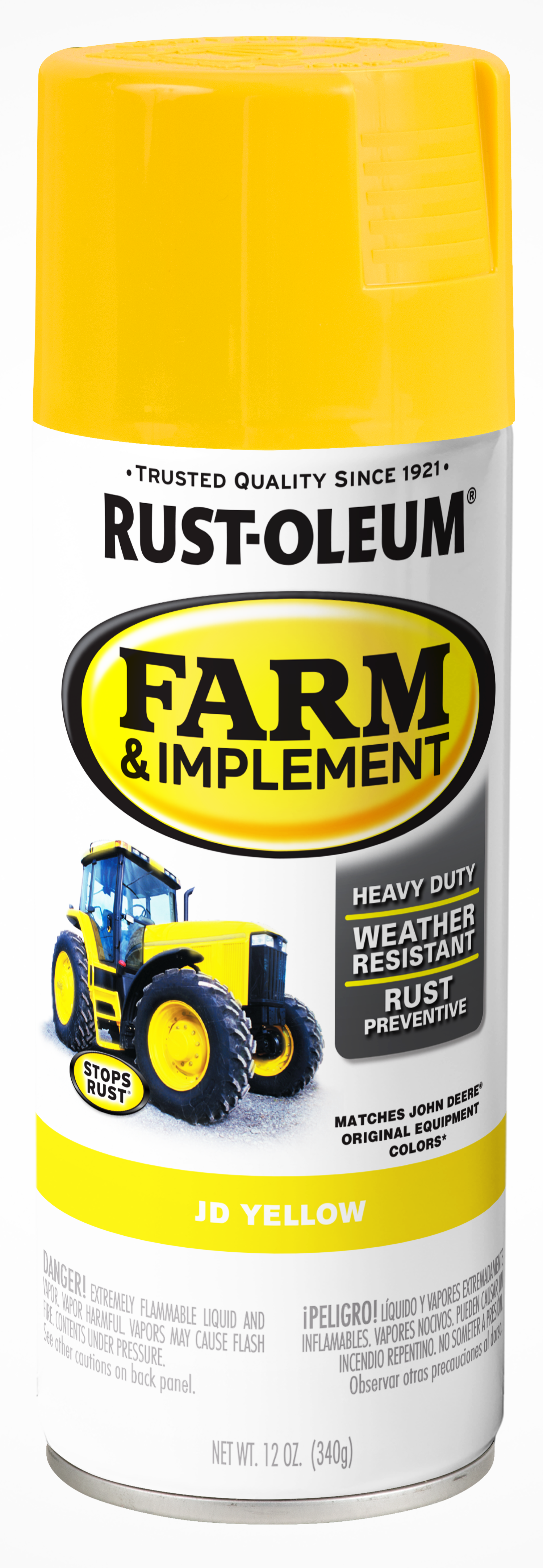 JOHN DEERE YELLOW 12OZ SPRAY